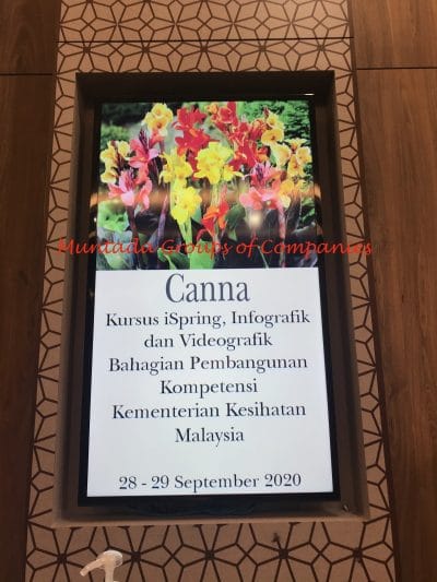 Training venue crowd