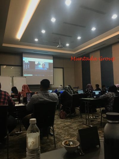 Training venue crowd