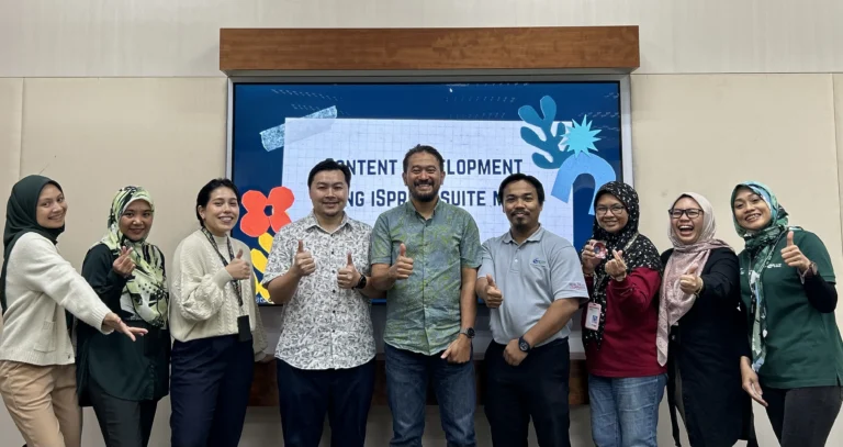 Training venue crowd