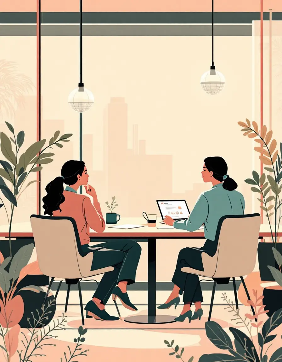 Professional team collaboration